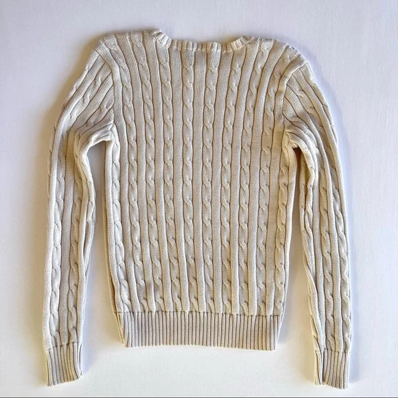 Polo Ralph Lauren Vintage Cable Knit Sweater - Picture 7 of 8